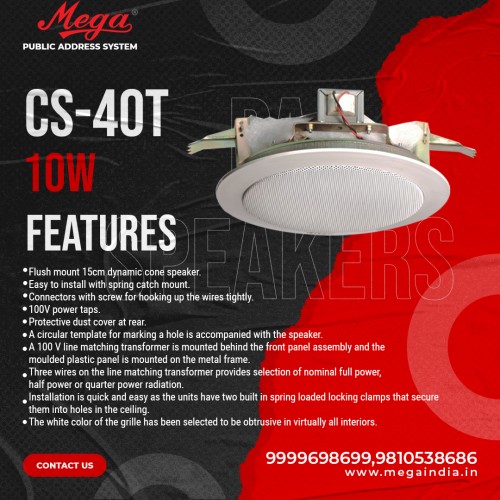 CS 40T P.A Ceiling Speakers